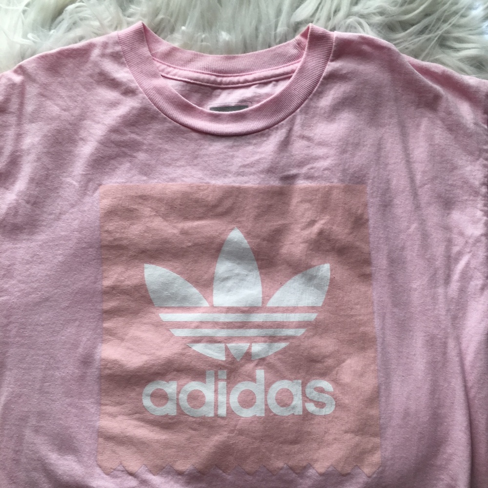 adidas Trefoil pink T-Shirt
